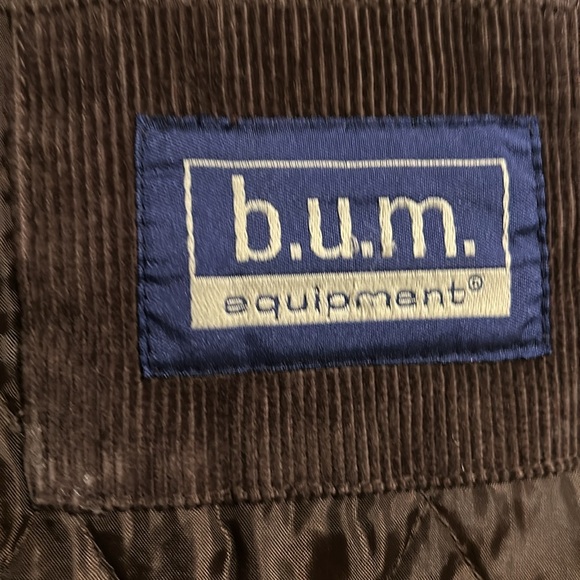 Brown cord lined jacket - Picture 3 of 5